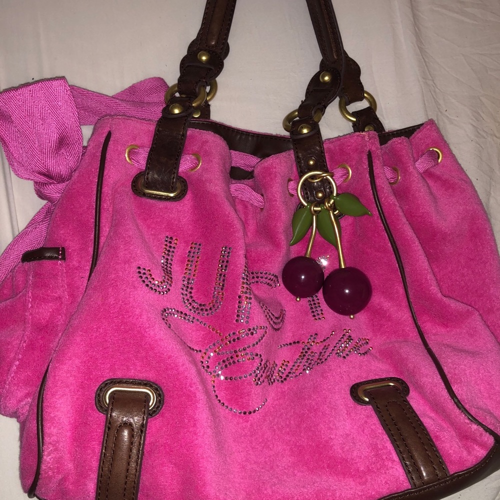 Large Juicy Couture Cherry Bag-Very good condition
